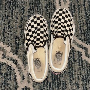 checkered vans